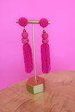 Knot Yours Beaded Earrings - Multiple colors