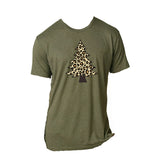 Leopard Christmas Tree Tee