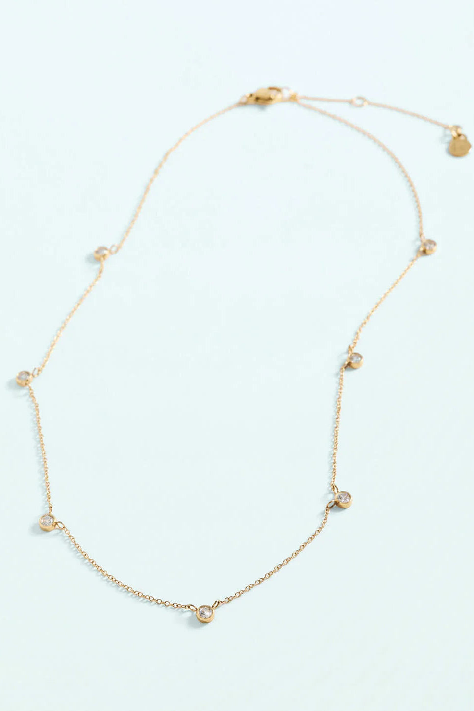 Spartina 449: Lighthouse Station 16" Cubic Zirconia Necklace