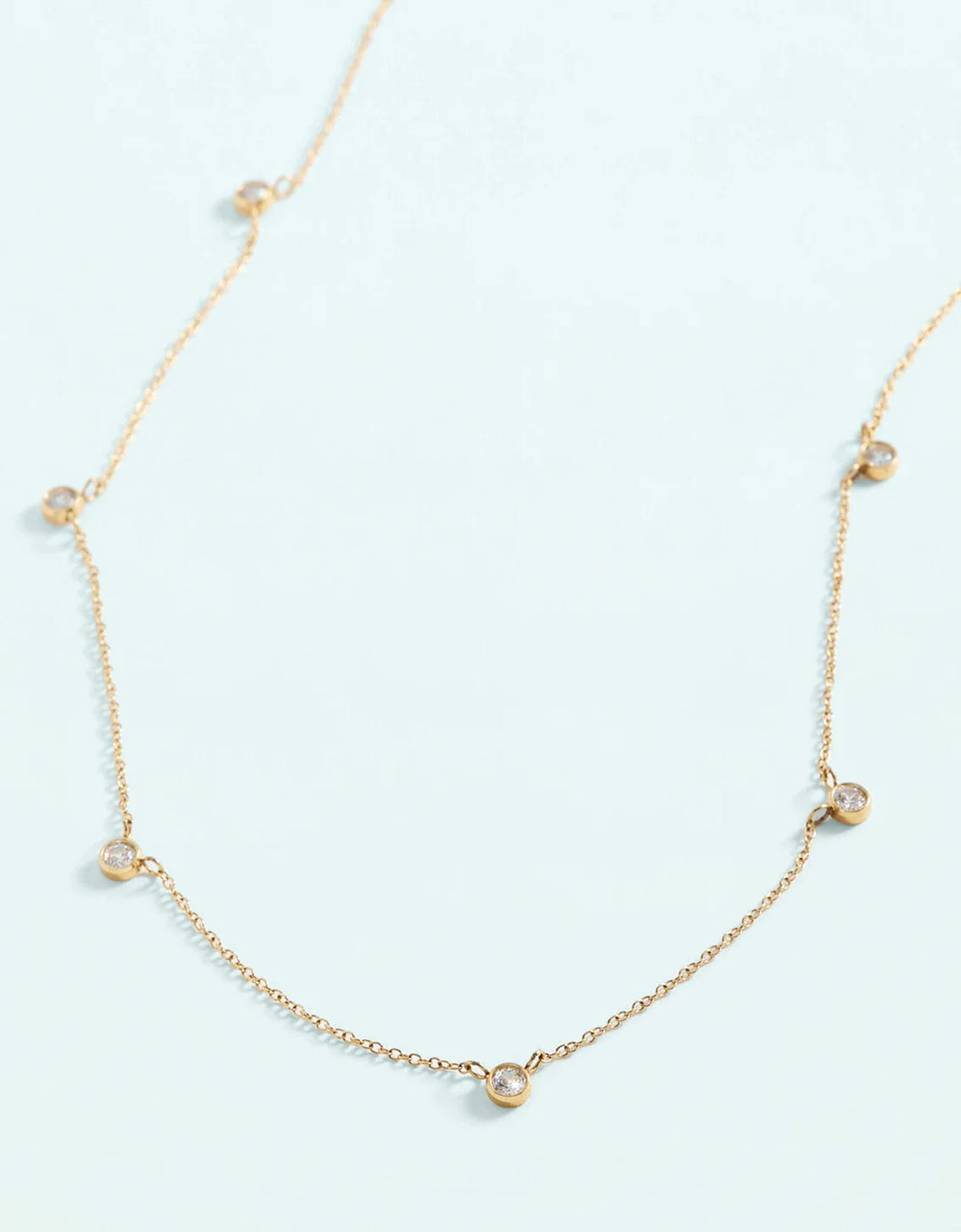 Spartina 449: Lighthouse Station 16" Cubic Zirconia Necklace