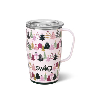 Swig: Tinseled Trees Travel Mug (18oz)