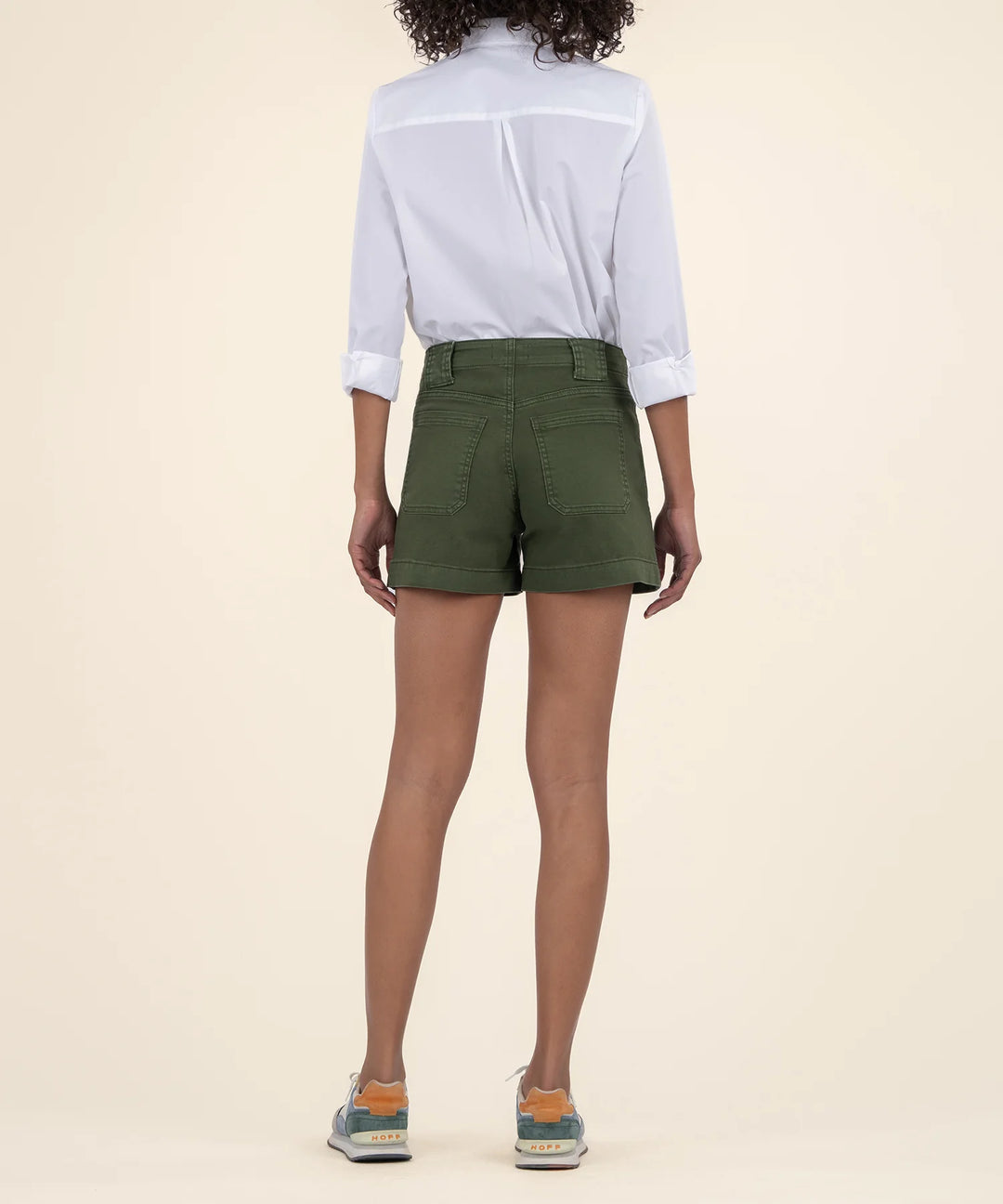 KUT:  JANE High Rise Short - Olive