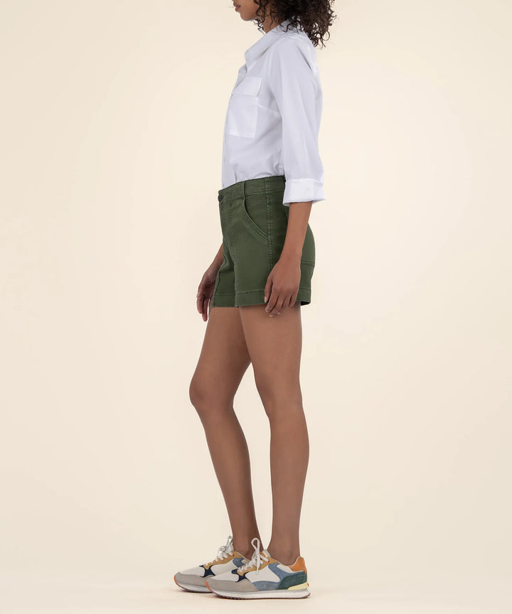 KUT:  JANE High Rise Short - Olive