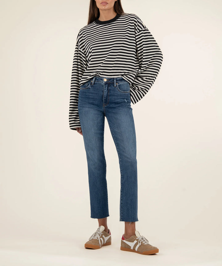 KUT: Reese High Rise Ankle Straight - Intution