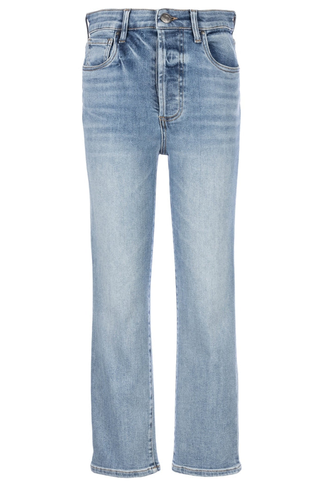 KUT: Elizabeth High Rise Crop Straight Leg Jean - Supported
