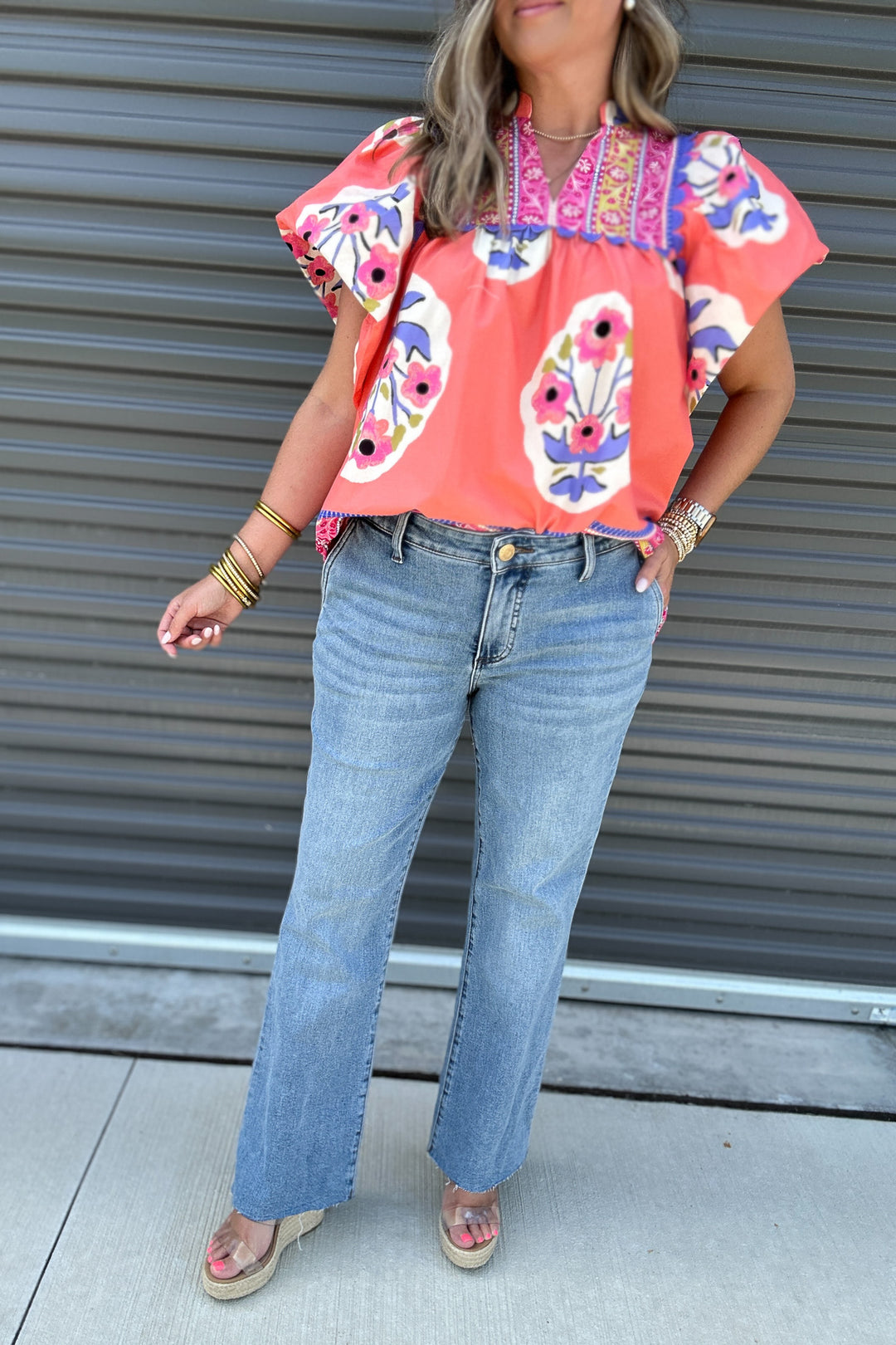 KUT: Kelsey Mid Rise Raw Hem - Motivation
