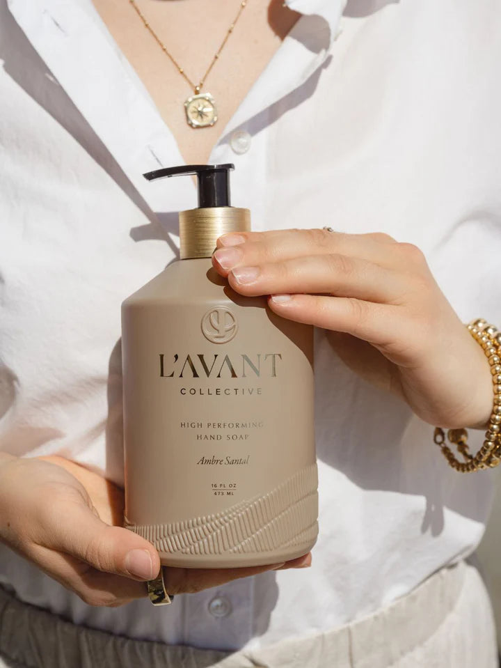 L'AVANT Collective: Hand Soap Ambre Santal 16oz