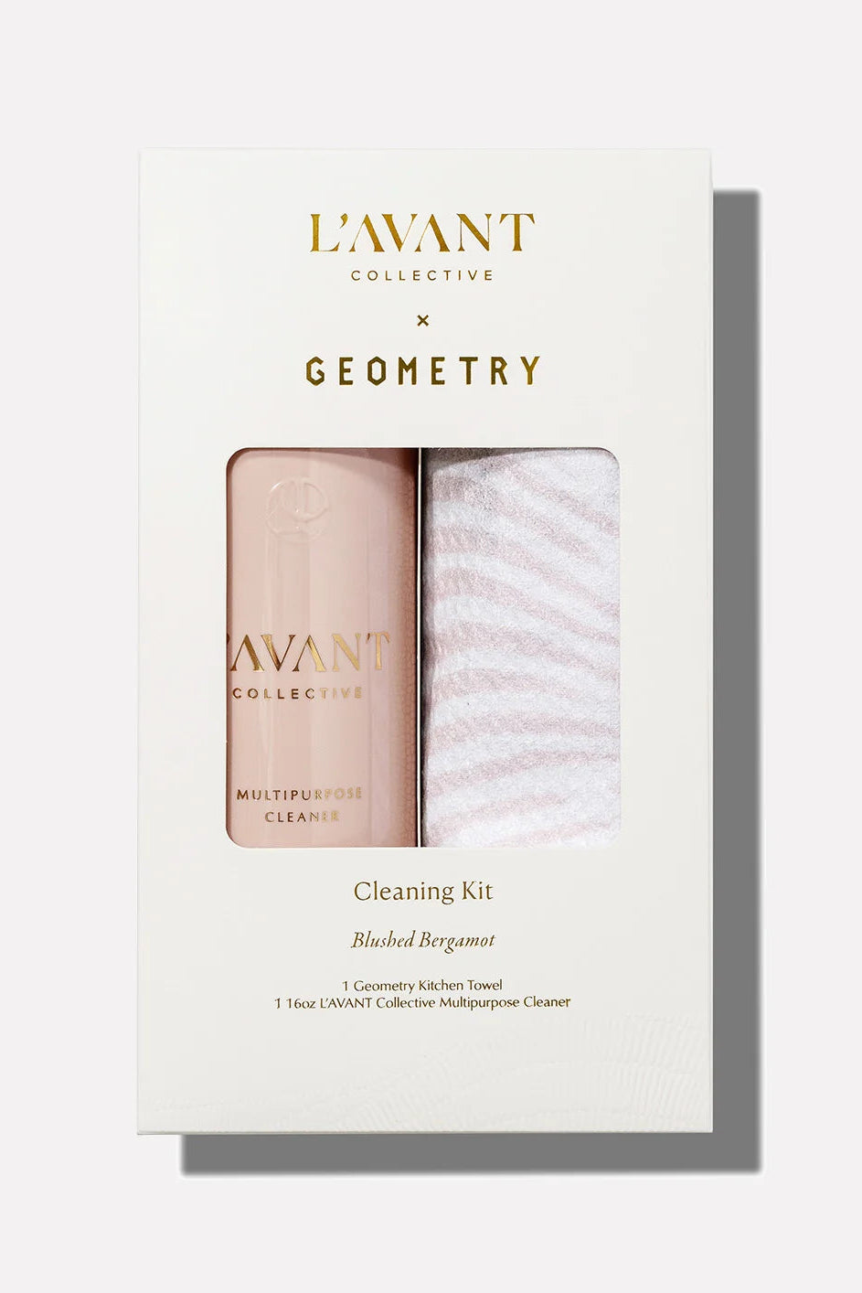 L'AVANT x Geometry Cleaning Kit Blushed Bergamot  16oz