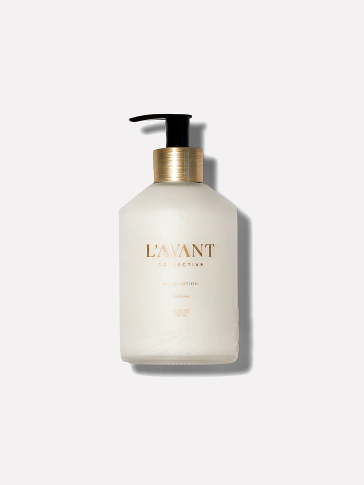 L'AVANT Collective: Hand Lotion Fresh Linen 10oz