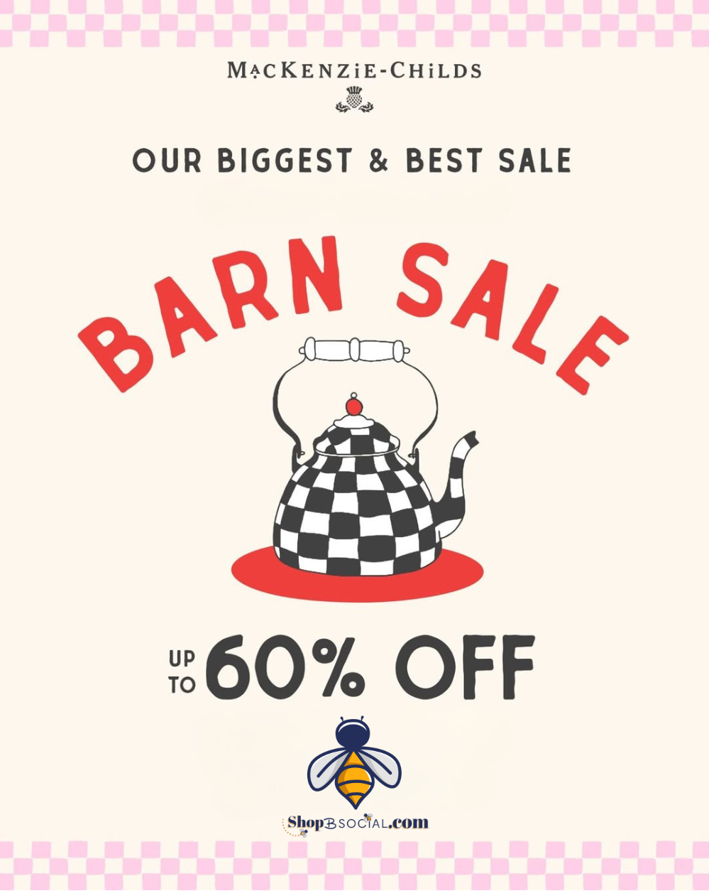 MacKenzie=Childs BARN SALE