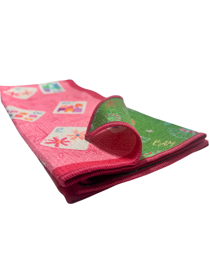 Bonjour Mahjong Tea Towel-Double Sided