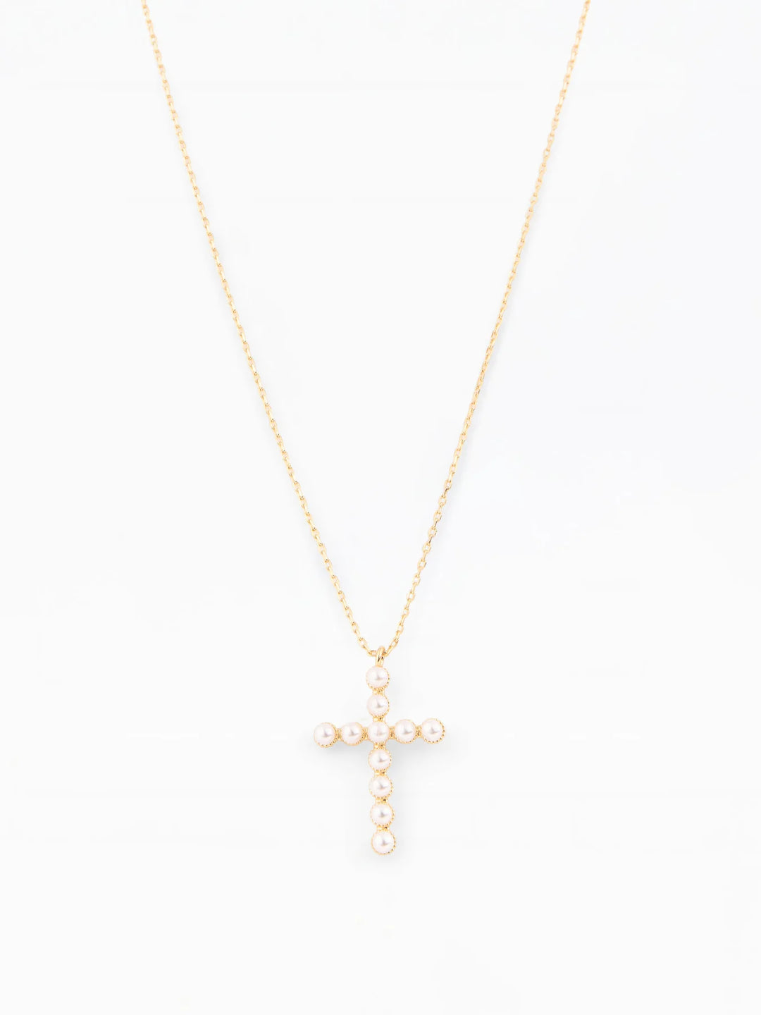 Marigold Cross Necklace