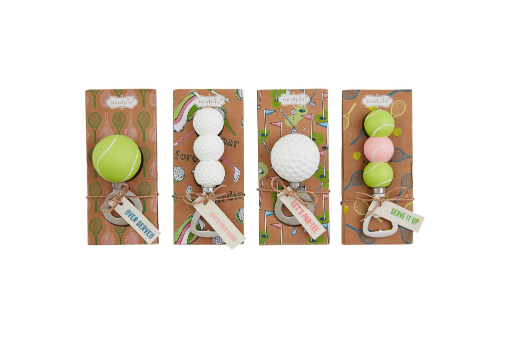 Mud Pie: Tennis + Golf Bottle Openers