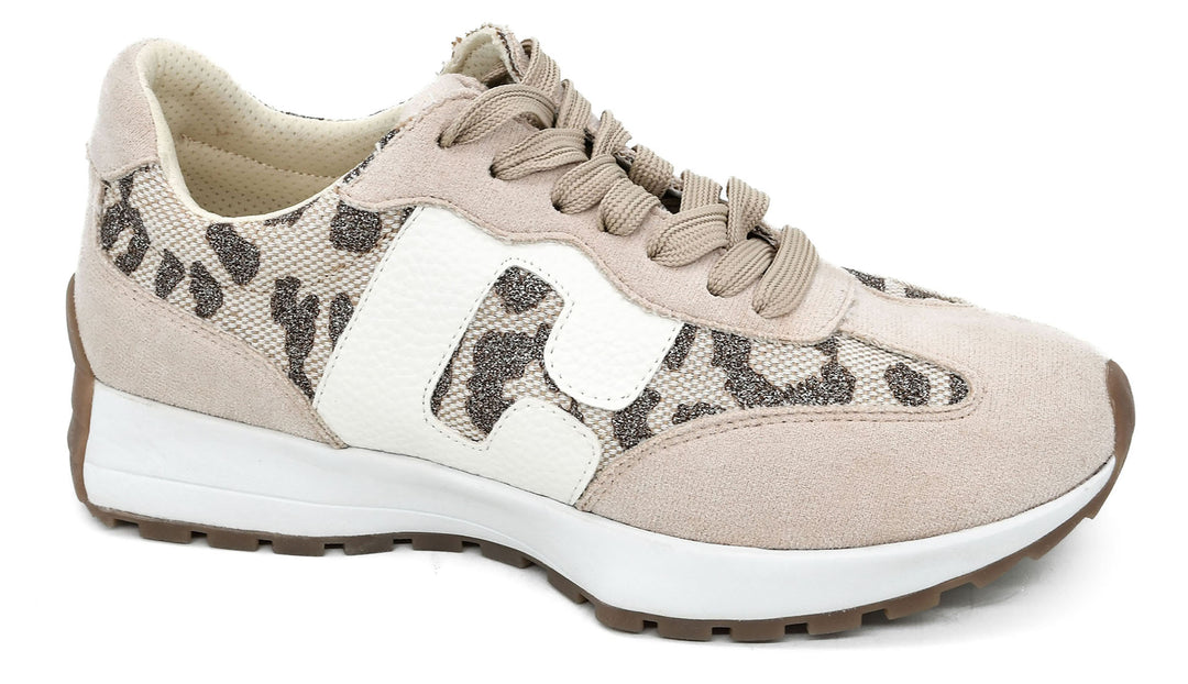Corkys: No Prob Leopard Sparkle Sneaker