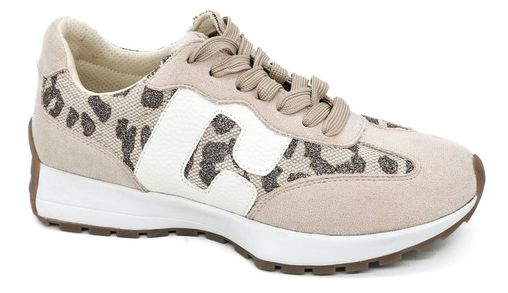 Corkys: No Prob Leopard Sparkle Sneaker
