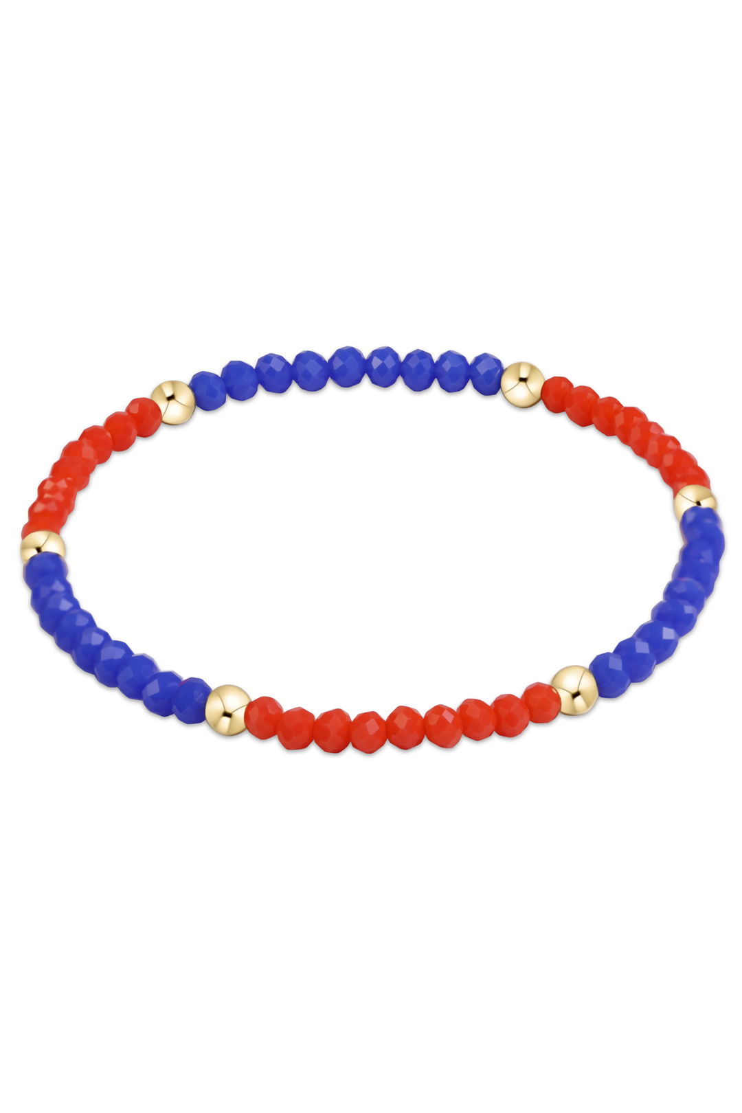 enewton: Gameday Flirty Presence Bracelet - Bright Orange/Cobalt