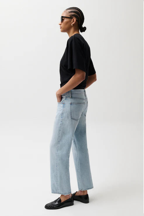 Pistola: Lexi Mid Rise Bowed Straight - Dolce Vita Vintage