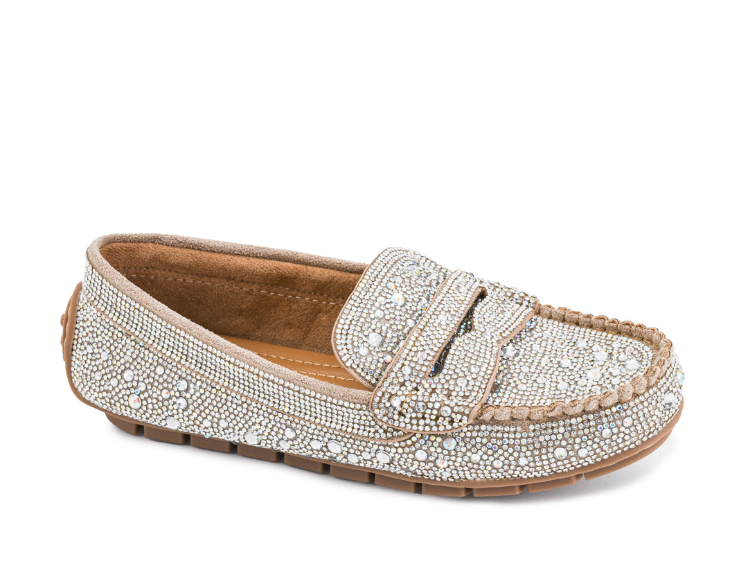 Corkys: Penny For Your Thoughts Loafers - Rhinestone
