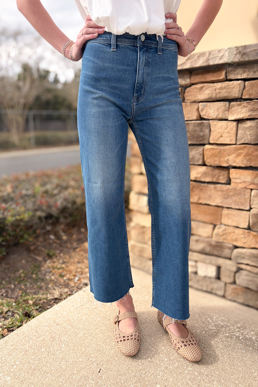 Pistola: Penny High Rise Wide Leg Rooftop