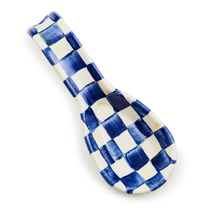 MacKenzie Childs: Royal Check Spoon Rest
