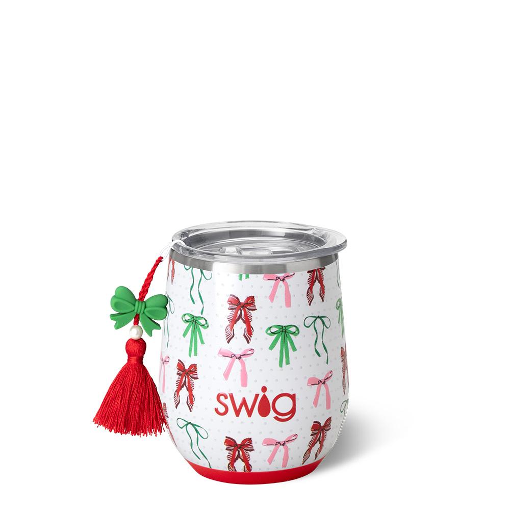 Swig Ribbons and Bows Stemless Wine Cup