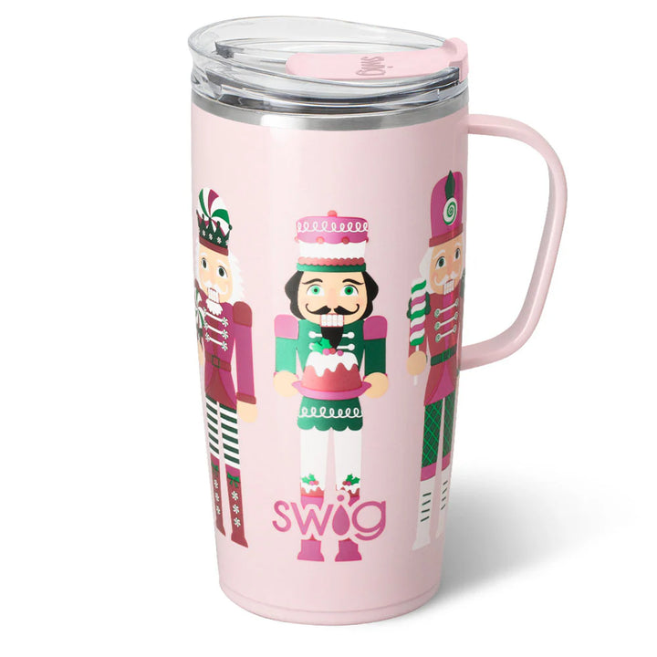 Swig: Sugar Plum Soldiers Travel Mug 22oz