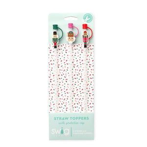 Classic Nutcracker Straw Topper Set