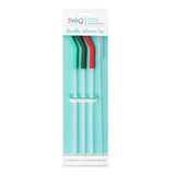 Swig: Mint/Green/Red Reusable Straw Set (Mega Mugs)