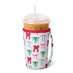 Swig: Ribbons and Bows Iced Cup Coolie (22oz)