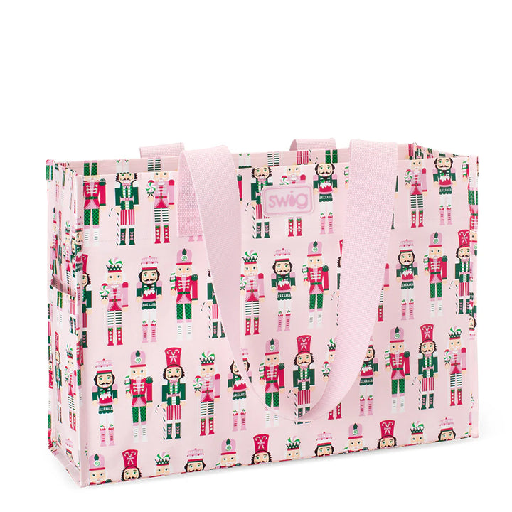 SWIG: SUGAR PLUM SOLDIERS- Reusable Bag - Large