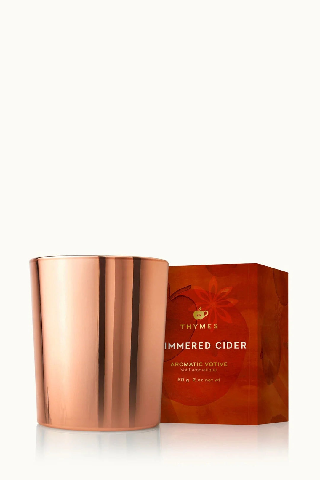 Thymes: Simmered Cider Boxed Votive 2oz