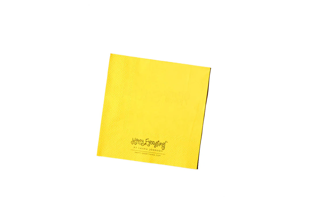 Happy Everything: Sparkle Cake Cocktail Napkins Set of 20 - B Social Boutique