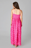 BuddyLove: TIANA LACE MIDI DRESS - HOT PINK