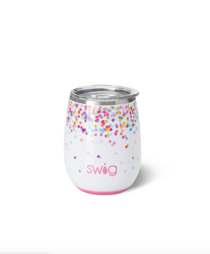 Swig: Confetti Stemless Wine Cup (14oz)