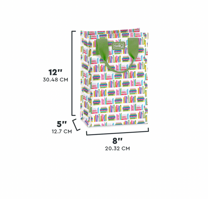 Swig: Book Club Reusable Bag (Tall)
