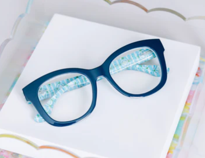 Peepers: Laura Park- Center Stage - Navy/Chalet Charm