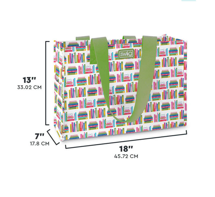 SWIG: BOOK CLUB Large Reusable Bag