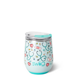 Swig: Scrub Life Stemless Wine Cup (12oz)