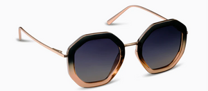 Peepers: Solana Polarized Sun - Black/Tan