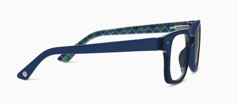 Peepers: Glossary - Navy/Plaid