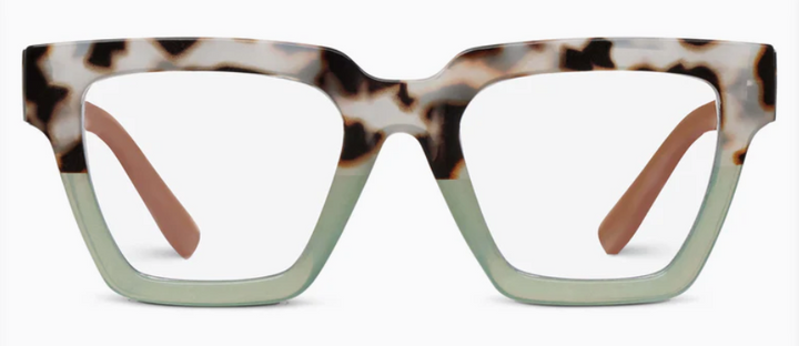 Peepers: Take a Bow Progressives - Chai Tortoise/Green