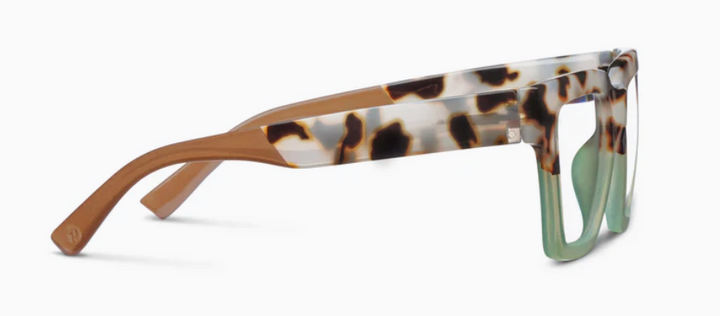 Peepers: Take a Bow Progressives - Chai Tortoise/Green