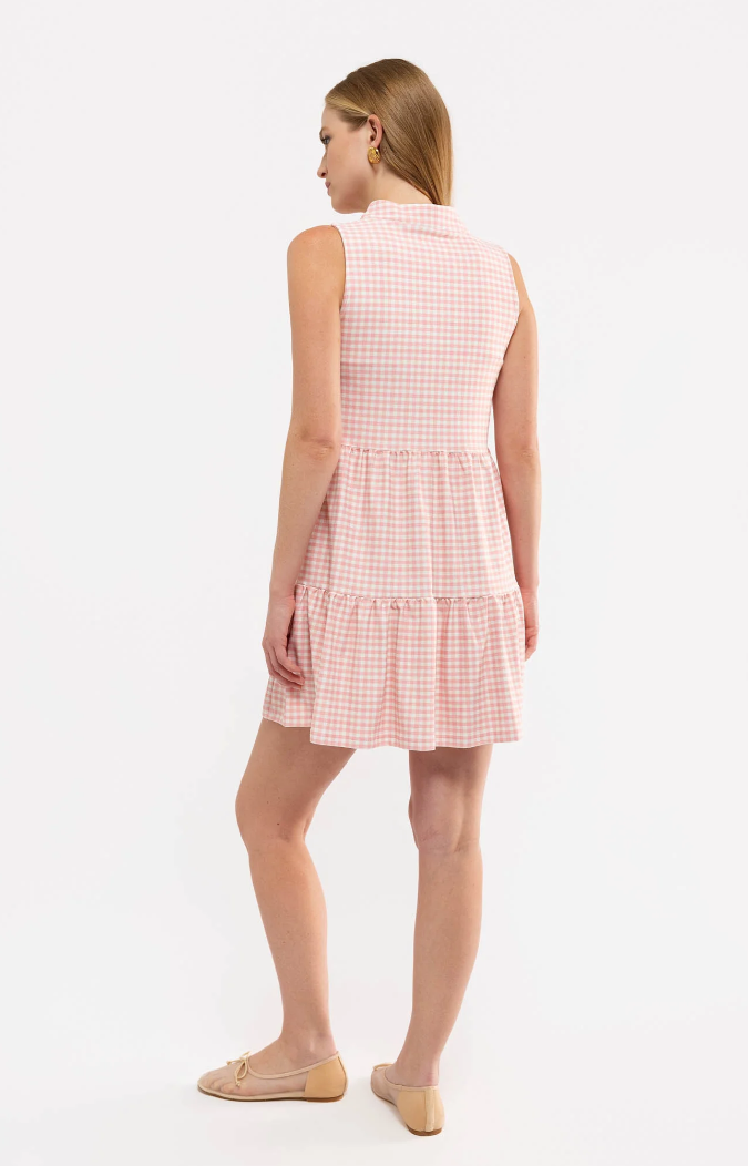 Smith & Quinn: Tatum Dress - Pink Gingham