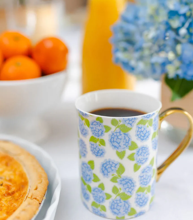 Hydrangea Ceramic Mug