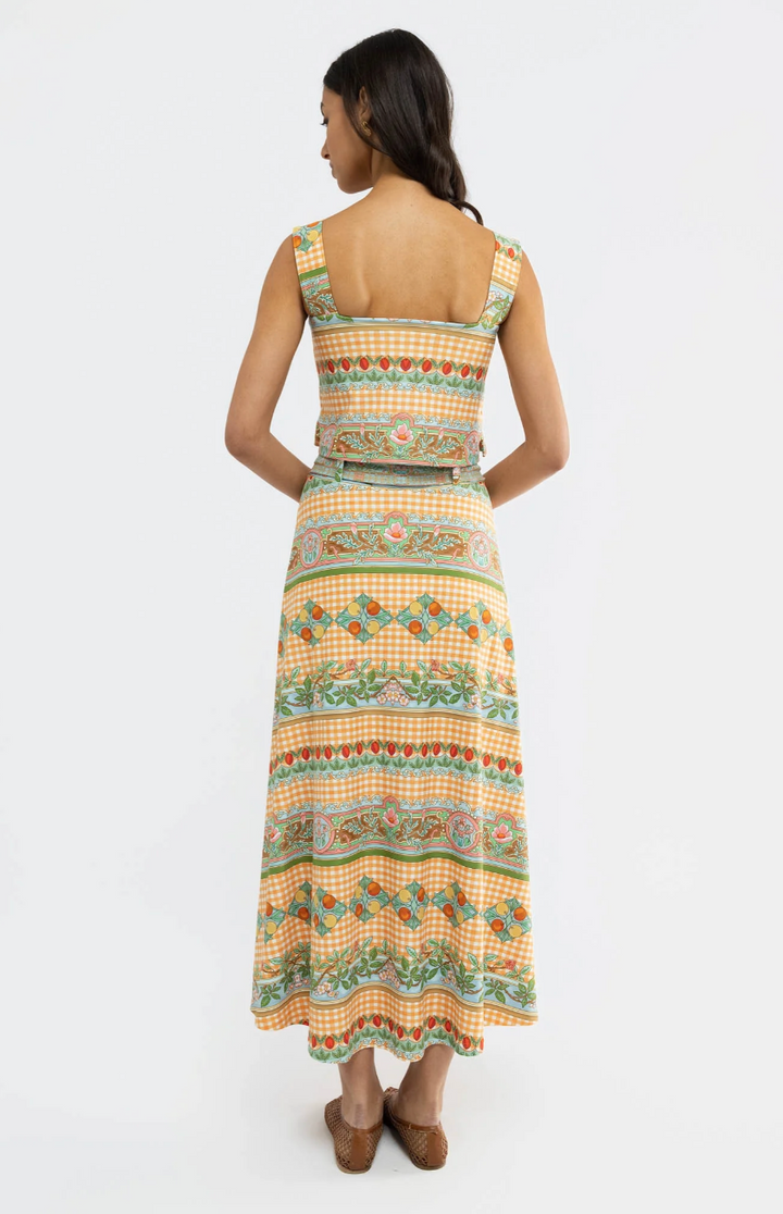 Smith & Quinn: Bennett Skirt - Garden Gingham