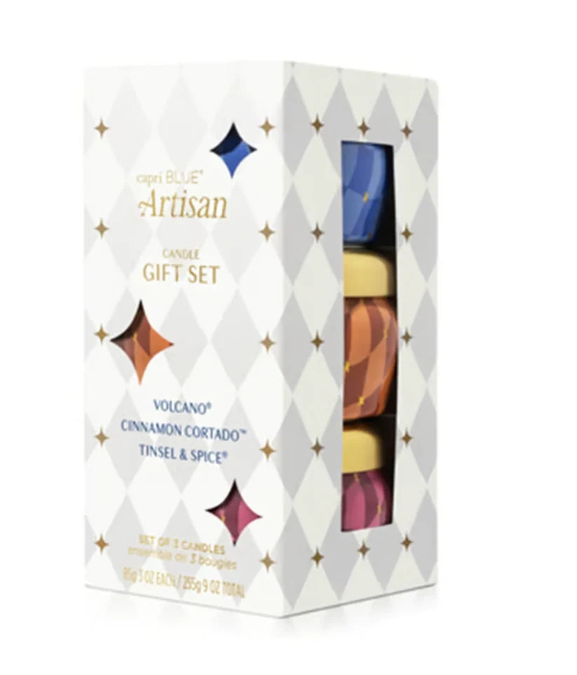Artisan Winter Bazaar Mini Tin Set