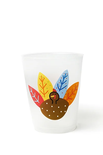 Happy Everything: Turkey Frosted Cups Set of 10