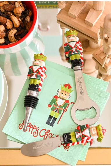 Happy Everything: Mr. Nutcracker Bottle Stopper