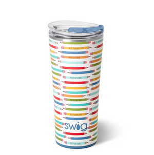 Swig: Teacher Life Tumbler (22oz)