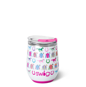 Swig: Go Baby Go Stemless Wine Cup (12oz)